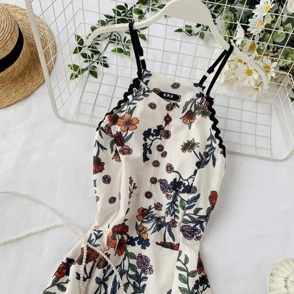 Summer dress - floral print - Picture 2 of 10